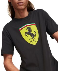 Мужская футболка с рисунком Ferrari Racing Shield Puma