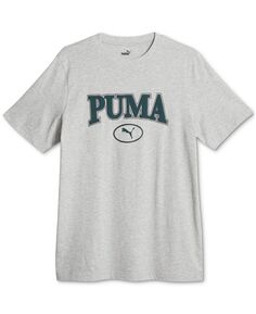 Мужская футболка с графическим логотипом SQUAD Puma