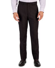 Мужские шерстяные костюмные брюки узкого кроя Armani Exchange Merlot Armani Exchange