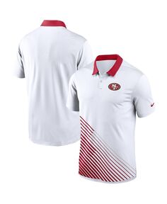 Мужская белая рубашка-поло San Francisco 49ers Vapor Performance Nike