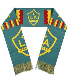 Мужской и женский двусторонний шарф из джерси LA Galaxy на крючках Ruffneck Scarves