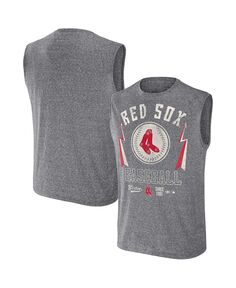 Мужская майка Darius Rucker Collection от Charcoal Boston Red Sox Muscle Tank Top Fanatics