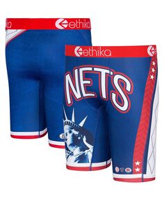 Мужские темно-синие боксеры Brooklyn Nets 2021/22 City Edition Ethika