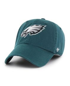 Мужская зеленая приталенная шляпа с логотипом Philadelphia Eagles Franchise &apos;47 Brand