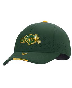 Мужская зеленая регулируемая кепка NDSU Bison 2022 Sideline Legacy91 Performance Nike