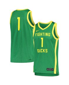 Мужская баскетбольная майка #1 Green Oregon Ducks Replica Nike