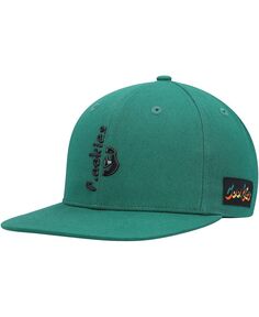 Мужская зеленая шляпа Snapback с прожектором Cookies