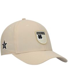 Мужская золотая кепка Vanderbilt Commodores Nation Shield Snapback Black Clover