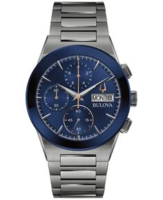Мужские часы-хронограф Modern Millennia с браслетом из нержавеющей стали, 41 мм Bulova