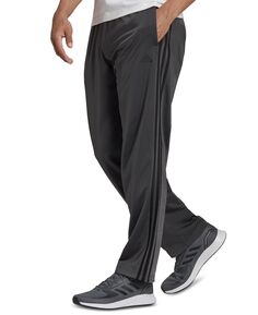 Мужские спортивные брюки Primegreen Essentials с открытым подолом и 3 полосками для разминки adidas