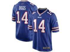 Мужская игровая майка Buffalo Bills Stefon Diggs Nike