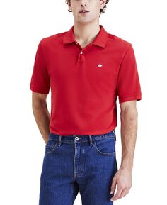 Мужская рубашка-поло приталенного кроя с вышитым логотипом Icon Dockers