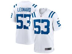 Мужская игровая майка Indianapolis Colts Darius Leonard Nike