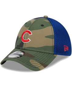 Мужская камуфляжная кепка Chicago Cubs Team Neo 39THIRTY Flex Hat New Era