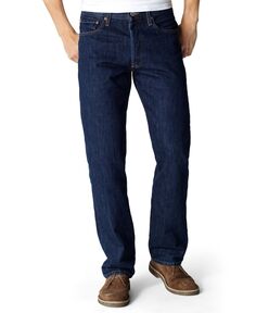 Мужские неэластичные джинсы 501 Original Fit на пуговицах Levi&apos;s Levis