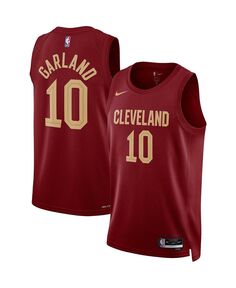 Мужская майка Darius Garland Wine Cleveland Cavaliers 2022/23 Swingman — Icon Edition Nike