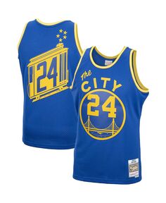 Мужская майка Rick Barry Royal Golden State Warriors 1966-67 Hardwood Classics Swingman Mitchell &amp; Ness