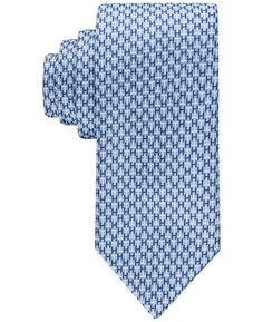 Классический мужской галстук TH с монограммой Tommy Hilfiger