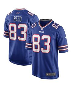 Мужская майка для пенсионеров Andre Reed Royal Buffalo Bills Game Nike