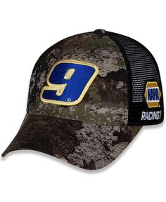 Мужская камуфляжная регулируемая шляпа Chase Elliott Team Color Snapback Hendrick Motorsports Team Collection