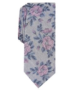 Мужской узкий галстук с цветочным принтом Fairmont Bar III