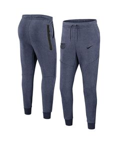 Мужские серые брюки-джоггеры из флиса Barcelona Tech Nike