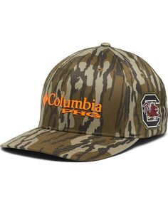Мужская камуфляжная шляпа Mossy Oak South Carolina Gamecocks Bottomland Flex Hat Columbia
