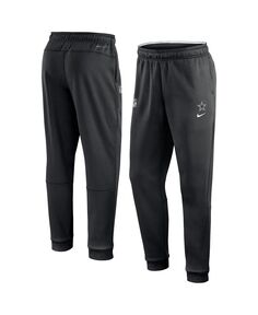 Мужские черные брюки-джоггеры Dallas Cowboys 2023 Sideline Performance Nike