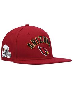 Мужская кепка Cardinal Arizona Cardinals Stacked Snapback Pro Standard