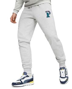 Мужские спортивные штаны из матового флиса с логотипом SQUAD Puma