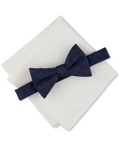 Мужские 2 шт. Комплект с галстуком-бабочкой и нагрудным платком Edken Bar III