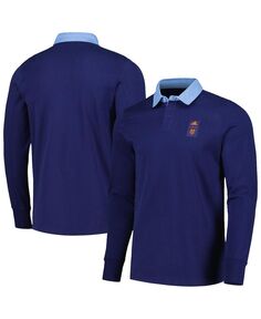 Мужская рубашка-поло с длинными рукавами Player темно-синего цвета New York City FC Travel 2023 adidas