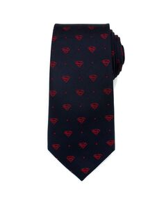 Мужской галстук в горошек с изображением Супермена DC Comics