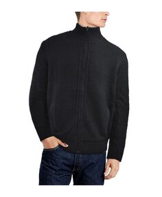 Мужская куртка-свитер с высоким воротником и молнией во всю длину X-Ray