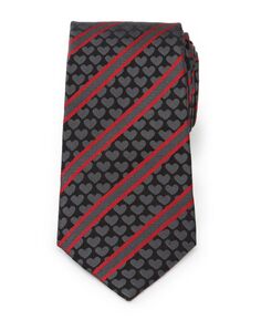Мужской галстук в полоску с сердечками Cufflinks Inc.