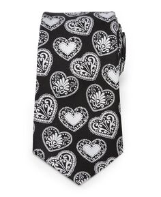 Мужской галстук с сердечком с узором пейсли Cufflinks Inc.