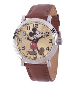 Мужские серебряные винтажные часы из сплава Disney с Микки Маусом ewatchfactory