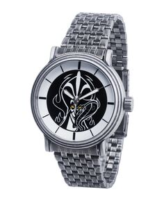 Мужские старинные серебряные винтажные часы Disney Villains Jafar 44 мм ewatchfactory