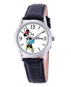 Мужские часы Disney Minnie Mouse Cardiff из серебряного сплава ewatchfactory