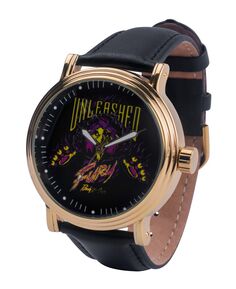 Мужские винтажные часы Disney Villains Scar из золотого сплава, 44 мм ewatchfactory