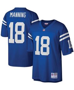 Мужская копия джерси Peyton Manning Royal Indianapolis Colts Legacy Mitchell &amp; Ness