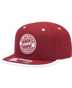 Мужская красная кепка Bayern Мюнхен с лентой Snapback Fan Ink