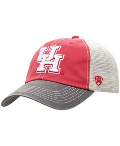 Мужская красная кепка Houston Cougars Offroad Trucker Snapback Top of the World