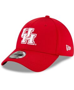 Мужская красная кепка Houston Cougars Campus Preferred 39Thirty Flex. New Era