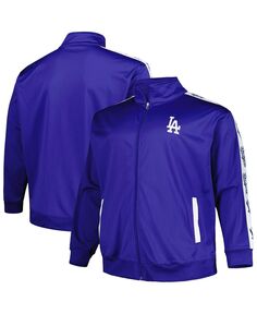 Мужская спортивная трикотажная куртка Royal Los Angeles Dodgers с молнией во всю длину Profile
