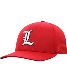 Мужская красная кепка с логотипом Louisville Cardinals Reflex Flex Top of the World