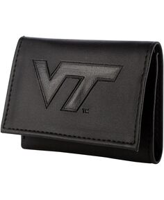 Мужской гибридный тройной кошелек Virginia Tech Hokies черного цвета Evergreen Enterprises