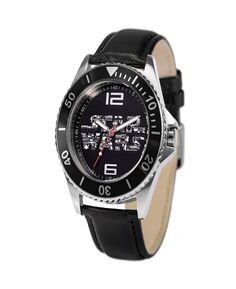 Мужские часы Disney Star Wars Boba Fett, Darth Vader Honor с черным кожаным ремешком, 46 мм ewatchfactory