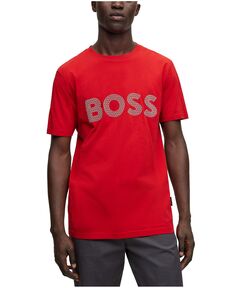Мужская футболка с логотипом Hugo Boss