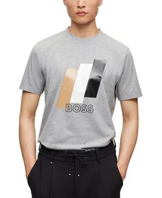 Мужская футболка с логотипом Hugo Boss